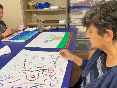 Pinturaterapia Tailerraren bigarren edizioa Aita Mennin