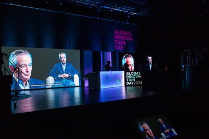 Aita Menni Ahizpa Ospitalarioetan AAri ematen dioten erabilera, 2024ko Global Innovation Day ekitaldiko protagonista Mikel Tellaeche, Global Innovation Day-ko hitzaldiaren sarrera-bideoan.