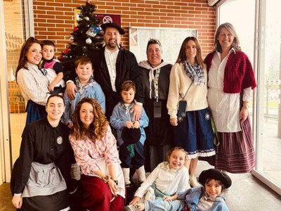 Olentzero nos visita en Nochebuena Olentzero nos visita en Nochebuena