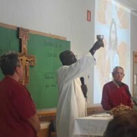Eukaristia eta Oliadura Gaixoaren Pazkoan Txurdinagabarrin