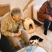 "El salón de mi casa” “cat cafe”ra itzuli gara