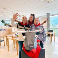 Txurdinagabarri volvió a vestirse de rojo y blanco