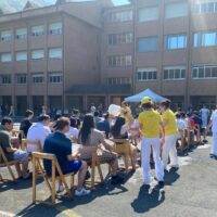 Udako festa ospitalean: egun freskagarri bat ur jolasen artean