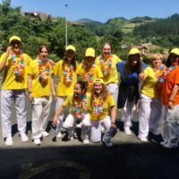 Udako festa ospitalean: egun freskagarri bat ur jolasen artean