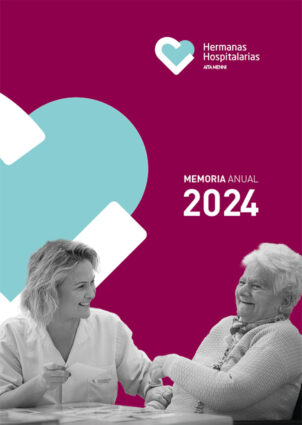 Portada de la Memoria 2024 de Hermanas Hospitalarias Aita Menni