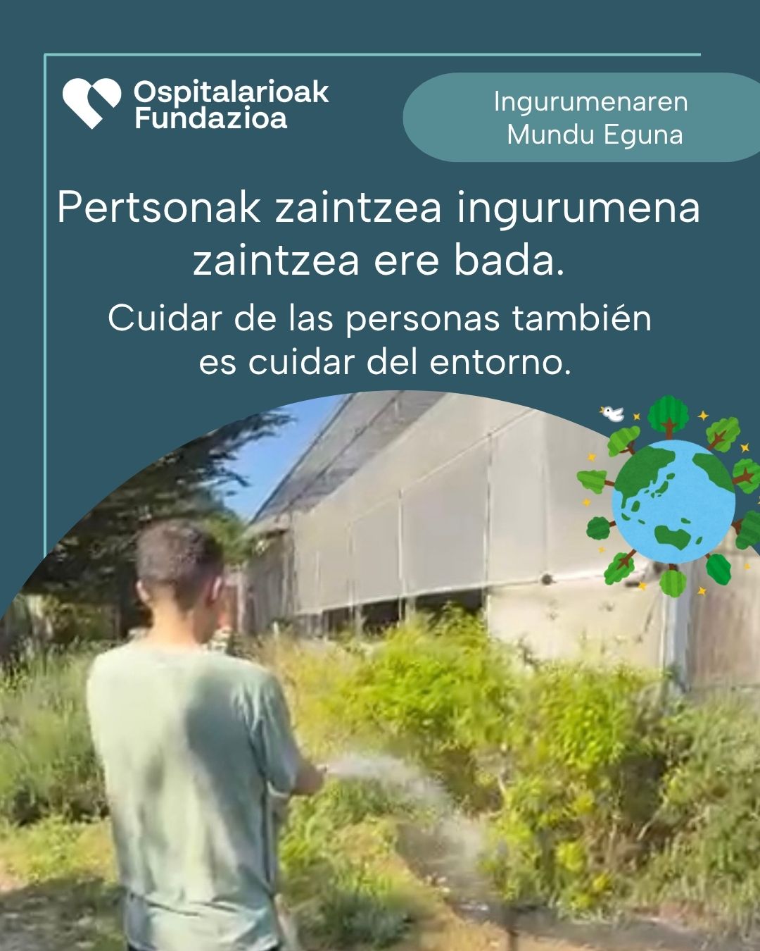 Día Mundial del Medio Ambiente | Cuidar de las personas también es cuidar del entorno