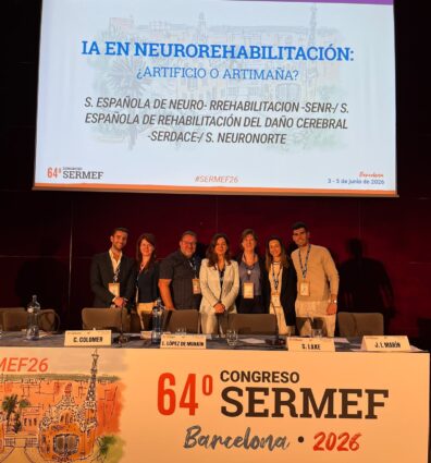 Inteligencia artificial en neurorrehabilitación: Juan Marín participa en SERMEF 2026