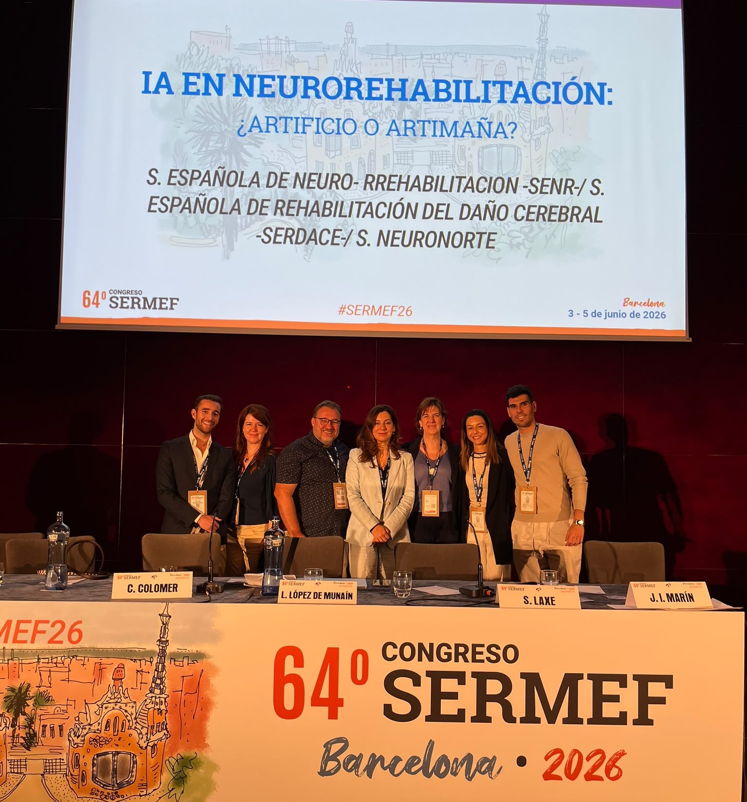 Inteligencia artificial en neurorrehabilitación: Juan Marín participa en SERMEF 2026