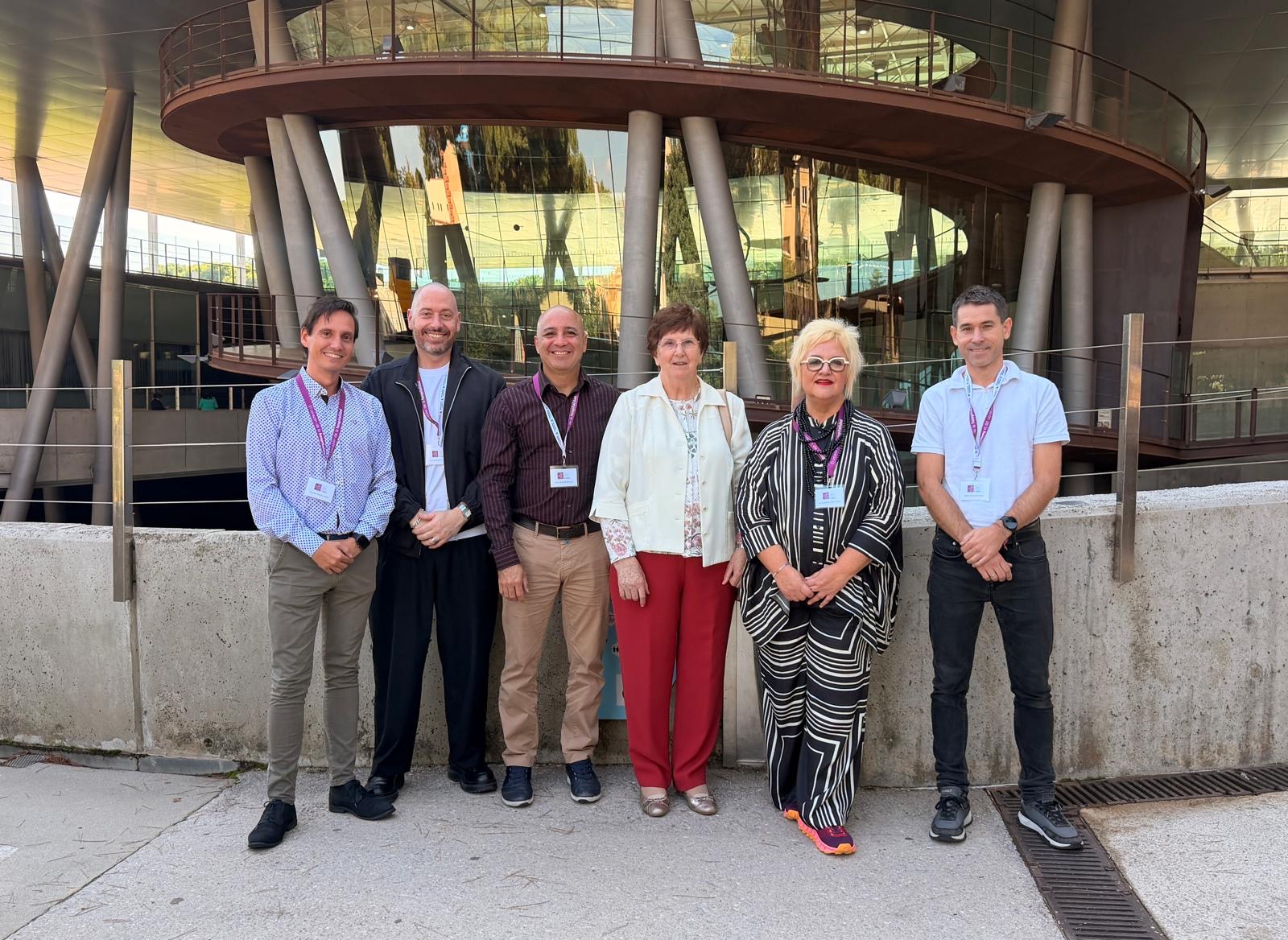 Representantes de Ospitalarioak Fundazioa Euskadi en IMPULSA 26, celebrado en Barcelona